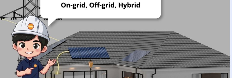 Salah Paham sistem On Grid, Off Grid, Hybrid pada plts