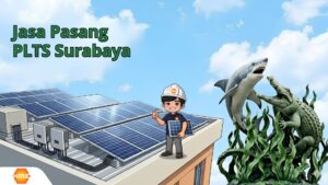 Jasa Pasang PLTS Surabaya, PLTS Surabaya, Kontraktor Surabaya.