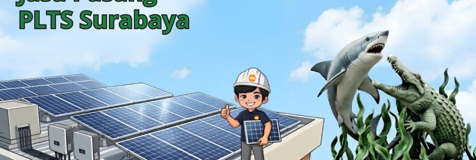 Jasa Pasang PLTS Surabaya, PLTS Surabaya, Kontraktor Surabaya.